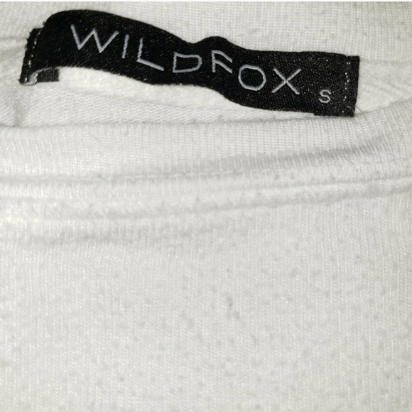 HTF Wildfox Vampire Lips Fangs Jumper Sweater - Picture 5 of 7